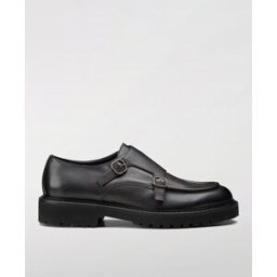 Doucal's Monk Strap in pelle Grafite Taglia 42½