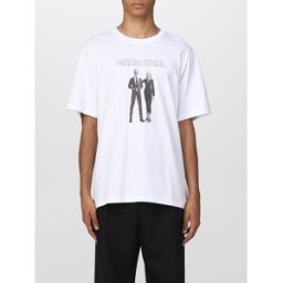 Lagerfeld T-shirt Cara Loves Karl con stampa Bianco Taglia S