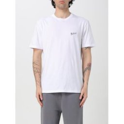 Woolrich T-shirt in cotone con mini logo Bianco Taglia S