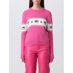 Chiara Ferragni Maglia di misto lana Chiara Ferrani Rosa Taglia L