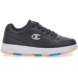 CHAMPION Sneakers Nere con Suola Colorata RD18 Low G GS 38
