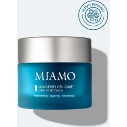 MEDSPA Srl Miamo Longevity Cell Care Light Velvet Cream - Crema viso antietà per pelle da normale a grassa - 50 ml