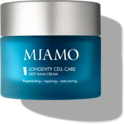 MEDSPA Srl Miamo Longevity Cell Care Deep Balm Cream - Crema viso antietà per pelle normale e secca - 50 ml