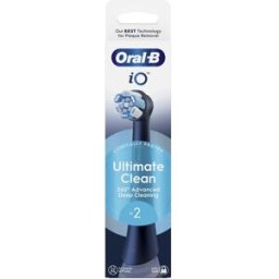 Oral-B Oralb Power Ricarica Io Ultra Clean Black 2 Pezzi 1 pz Spazzolino da denti