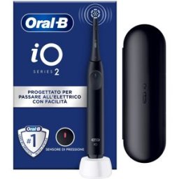 Oral-B Oralb Power Spazzolino Elettrico Io2 Series Night Black + Travel Case 1 pz da denti