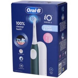 Oral-B Oralb Power Spazzolino Elettrico Io2 Series Forest Green + Travel Case 1 pz da denti