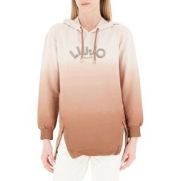LIU JO Felpa con cappuccio SPORT MARRONE XS