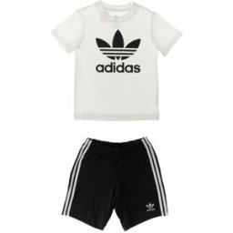Adidas Set 2 pz BIANCO 3-6M