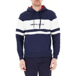 North Sails Felpa con cappuccio BLU SCURO XL