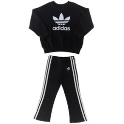Adidas Tuta con leggings NERO 6-7A