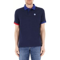 North Sails Polo in cotone BLU SCURO XXL
