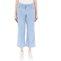 LIU JO Pantalone wide leg BLU CHIARO 28