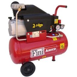 Fini Amico 25 - Compressore aria elettrico monofase - Motore 2 HP - 25 lt