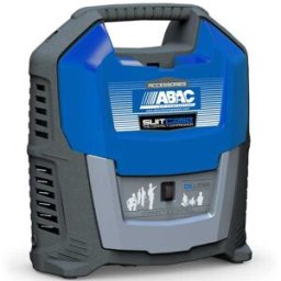 Abac Suitcase - Compressore aria elettrico portatile monofase, oil-less - Motore 1,5 HP