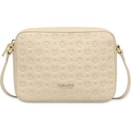 Borsa a tracolla Heritage Logo Embossed AVORIO, one_size, Pollini one_size