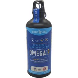 ERBA VITA GROUP Sp Omega Select 3 UCH - Erba Vita - Integratore con Omega3 - 240 Perle - Borraccia Riutilizzabile