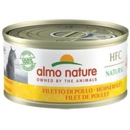 Almo Nature Cat HFC Natural Filetto di Pollo Lattina 70gr