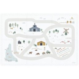Tappeto Reversibile Play&Go EEVAA 120*180 Farm