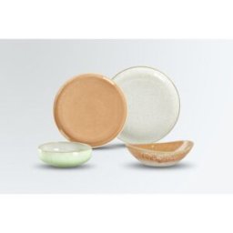 Vega Setcampionatura Cascais 4 pezzi ; verde/albicocca