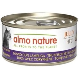Almo Nature Cat HFC Jelly Tonno con Lampuga Lattina 70gr