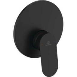 MISCELATORE DOCCIA INCASSO IDEAL STANDARD LYNETH NERO CARTUCCIA Ø 47 mm