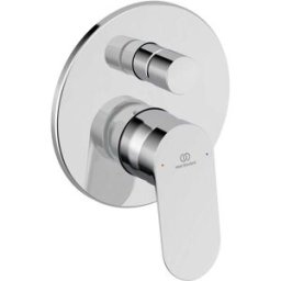MISCELATORE DOCCIA INCASSO 2 VIE IDEAL STANDARD LYNETH CROMO CARTUCCIA Ø 47 mm