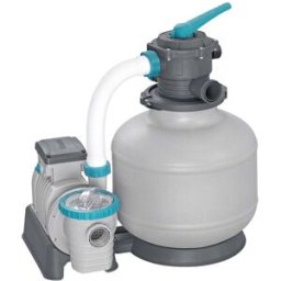 Bestway POMPA FILTRO SABBIA FLOWCLEAR 11355 l/h 500 W VALVOLA 6 POSIZIONI PRESSOSTATO-PREFILTRO-TIMER
