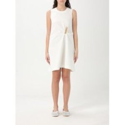 Moschino Abito in crêpe Bianco Taglia 42