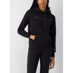 CHAMPION FELPA CON CAPPUCCIO CHIUSO CLASSIC BIG LOGO