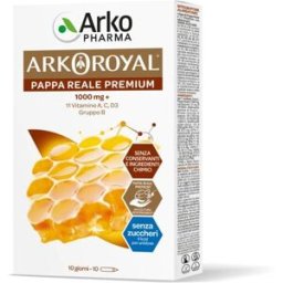 Arkoroyal Pappa Reale 1000 mg + Vitamina Integratore 10 Fiale