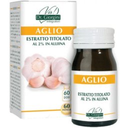 Vis Dr. Giorgini Aglio Integratore Estratto Titolato per il Benessere Cardiovascolare 60 Pastiglie
