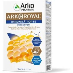 Arkoroyal Pappa Reale Premium Senza Zuccheri Immunità Forte 10 Unidose