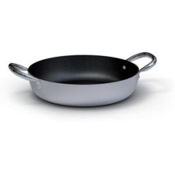 Ballarini Tegame in alluminio antiaderente con due maniglie in acciaio inox, spessore 5 mm, diam. 28cm