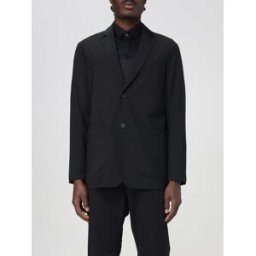 Emporio Armani Blazer monopetto in lana vergine Nero Taglia 52