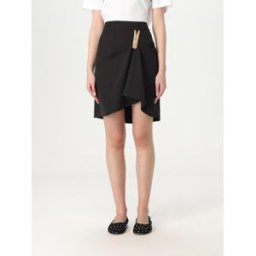 Moschino Gonna in crêpe Nero Taglia 40