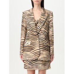 Just Cavalli Blazer in jersey animalier Fantasia Taglia 44