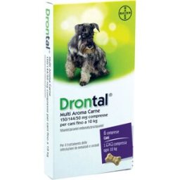 VETOQUINOL (FR) S.A. DRONTAL M/Arom.Carne 6CompresseCani