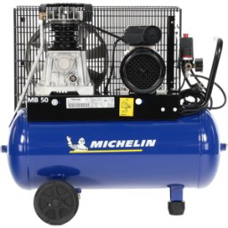 Michelin MB 50/268 MC - Compressore aria elettrico a cinghia - Motore 2 HP - 50 lt