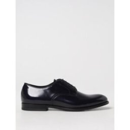 Doucal's Derby in pelle spazzolata Blue Taglia 41