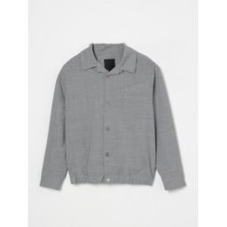 Givenchy Camicia in lana Grigio Taglia 8
