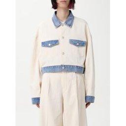 Moschino Giubbotto in misto cotone Beige Taglia 40