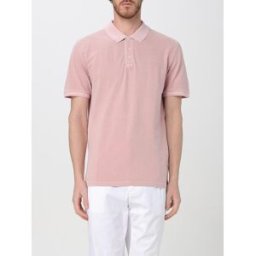 Woolrich Polo in cotone slim Rosa Taglia L