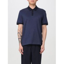Boss Polo in cotone Blue Taglia S