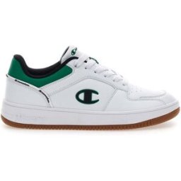 Sneakers Bianche e Verdi Con Logo Laterale Champion RD18 2 LOW 42