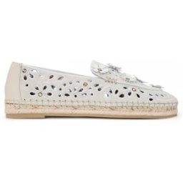 KURT GEIGER - Mocassino in pelle scamosciata - Colore: Beige,Taglia: 36