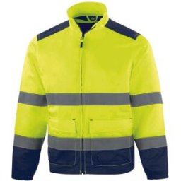 Delta Plus GIACCA ALTA VISIBILITA COLORE GIALLO BLU TAGLIA L