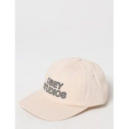 Obey Cappello in cotone con logo ricamato Nero Taglia OS