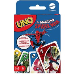 Mattel CARTE DA GIOCO UNO Spider-Man