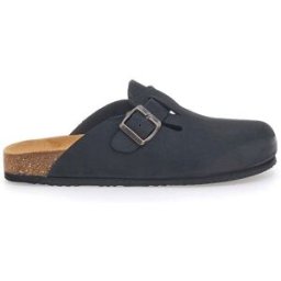 Ciabatte sabot Nere Sottopiede In Vera Pelle SUPERGA S31U384 43