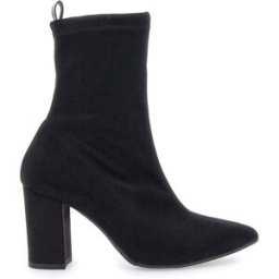 Stivaletti Neri Con Tacco 8 Cm Effetto Suede Pittarello Class 636 37